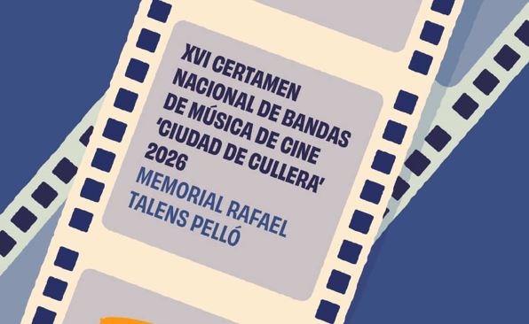 Seleccionados para XVI Certamen Nacional de Bandas de Música de Cine “Ciudad de Cullera 2026”